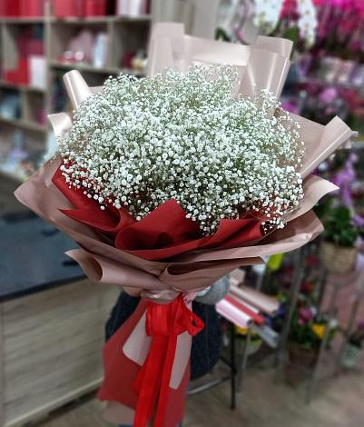 Букет цветов из: Гипсофила в Ачите