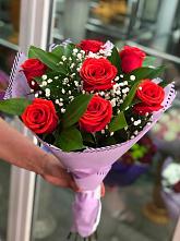 Букет цветов из:  Розы #REPLACE_PRED# Ачите