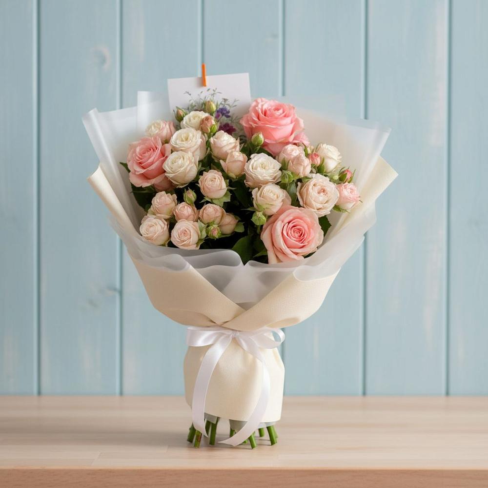 Букет цветов из: Розы в Ачите