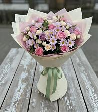 Букет цветов из:  Розы и Хризантемы #REPLACE_PRED# Ачите