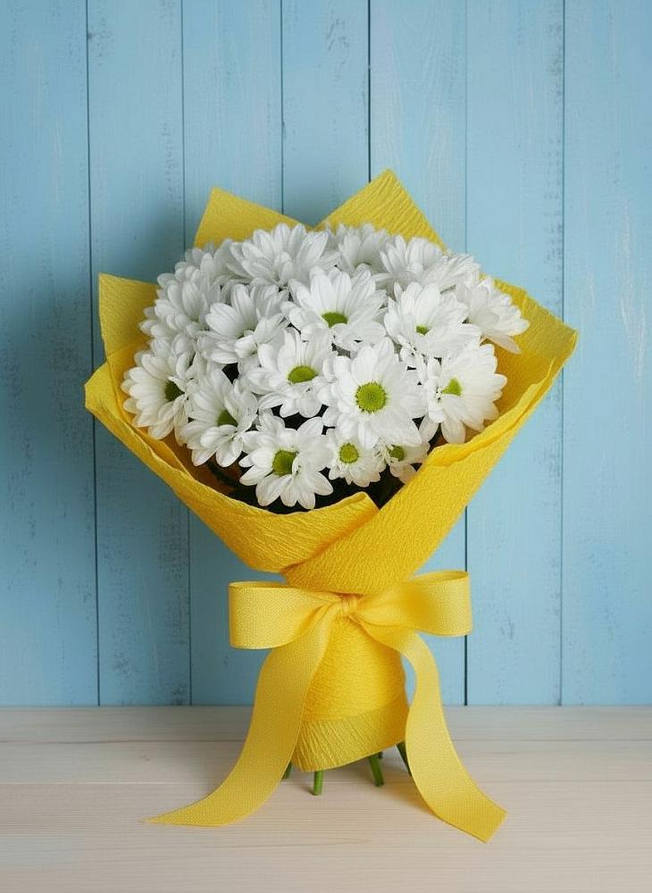 Букет цветов из: Хризантемы в Ачите