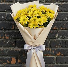 Букет цветов из:  Хризантемы в Ачите
