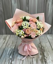 Букет цветов из:  Гвоздики, Розы и Хризантемы #REPLACE_PRED# Ачите