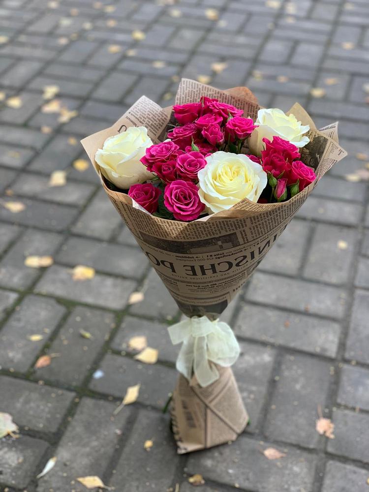 Букет цветов из: Розы в Ачите